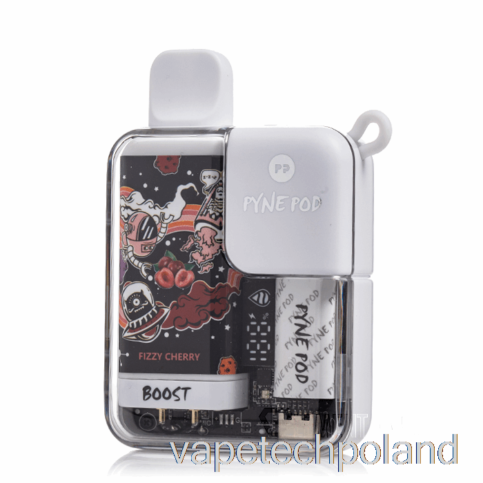 Vape Tech Poland Pynepod 8500 Jednorazowy Gazowany Wiśniowy